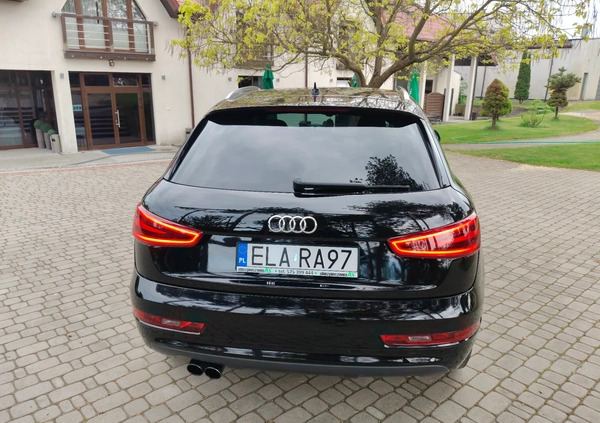 Audi Q3 cena 57900 przebieg: 137500, rok produkcji 2015 z Lubliniec małe 742